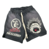 Hellstar Faded Black Shorts