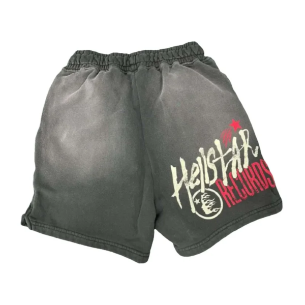 Hellstar Faded Black Shorts