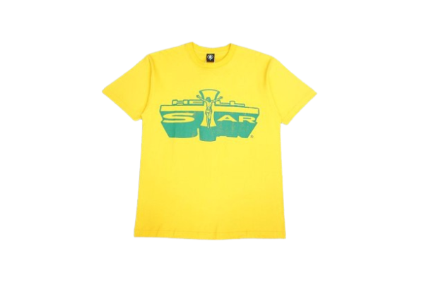 Hellstar Jesus Emblem T-Shirt [Yellow]