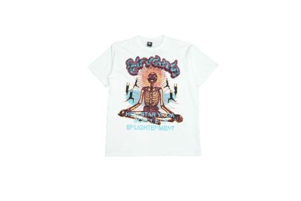 Hellstar Studios Nirvana Skeleton Tee [White]