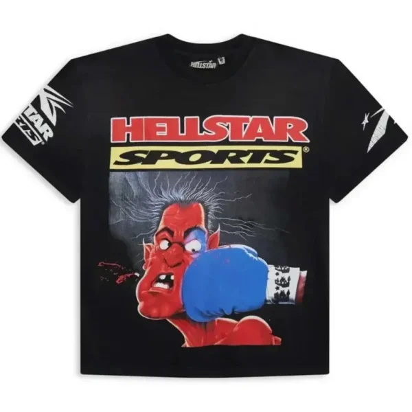 Hellstar Knock-Out T-shirt Black
