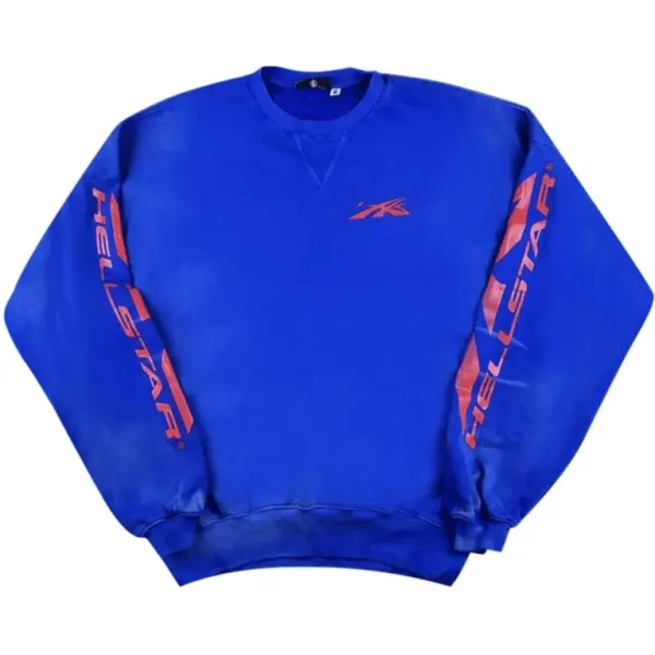 Hellstar Sports Crewneck Blue